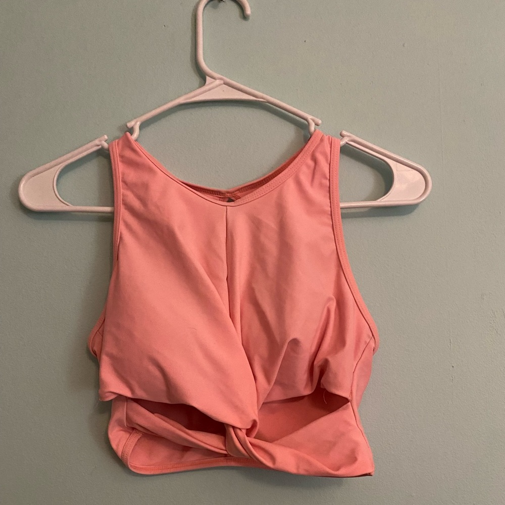 Shein Pink Small Swimsuit Top